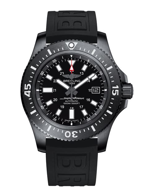 breitling superocean 44 special black review|Breitling Superocean 44 automatic chronograph.